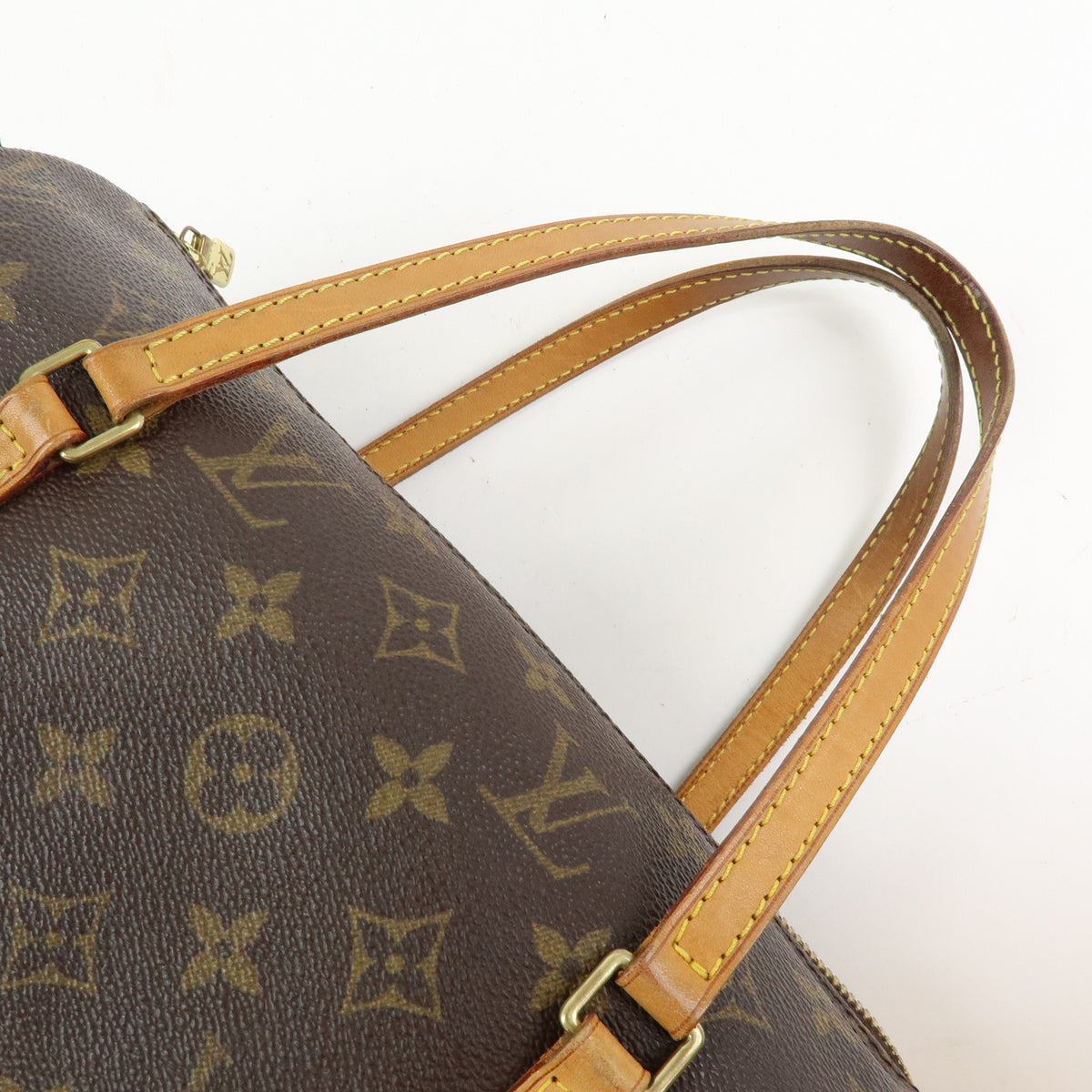 Louis Vuitton Monogram Papillon 26 Hand Bag Brown M51386