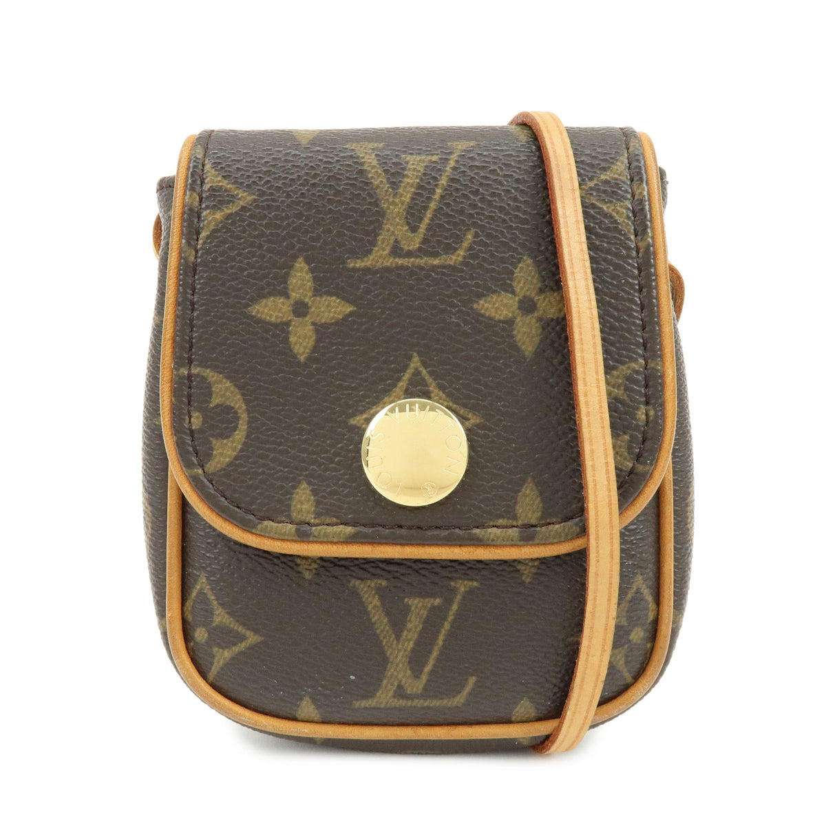 Louis Vuitton Monogram Pochette Cancun Shoulder Bag Pouch M60018