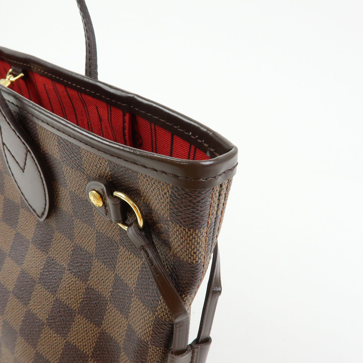 Louis Vuitton Damier Neverfull PM Tote Bag Shoulder Bag Ebene N51109