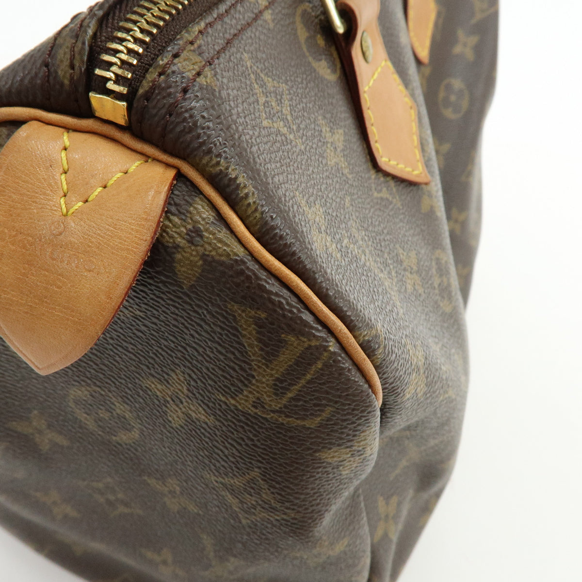 Louis Vuitton Monogram Speedy 30 Boston Bag Hand Bag Brown M41526