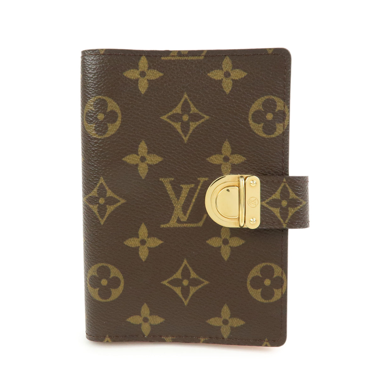 Louis Vuitton Monogram Agenda Koala PM Planner Cover Brown Pink R21013