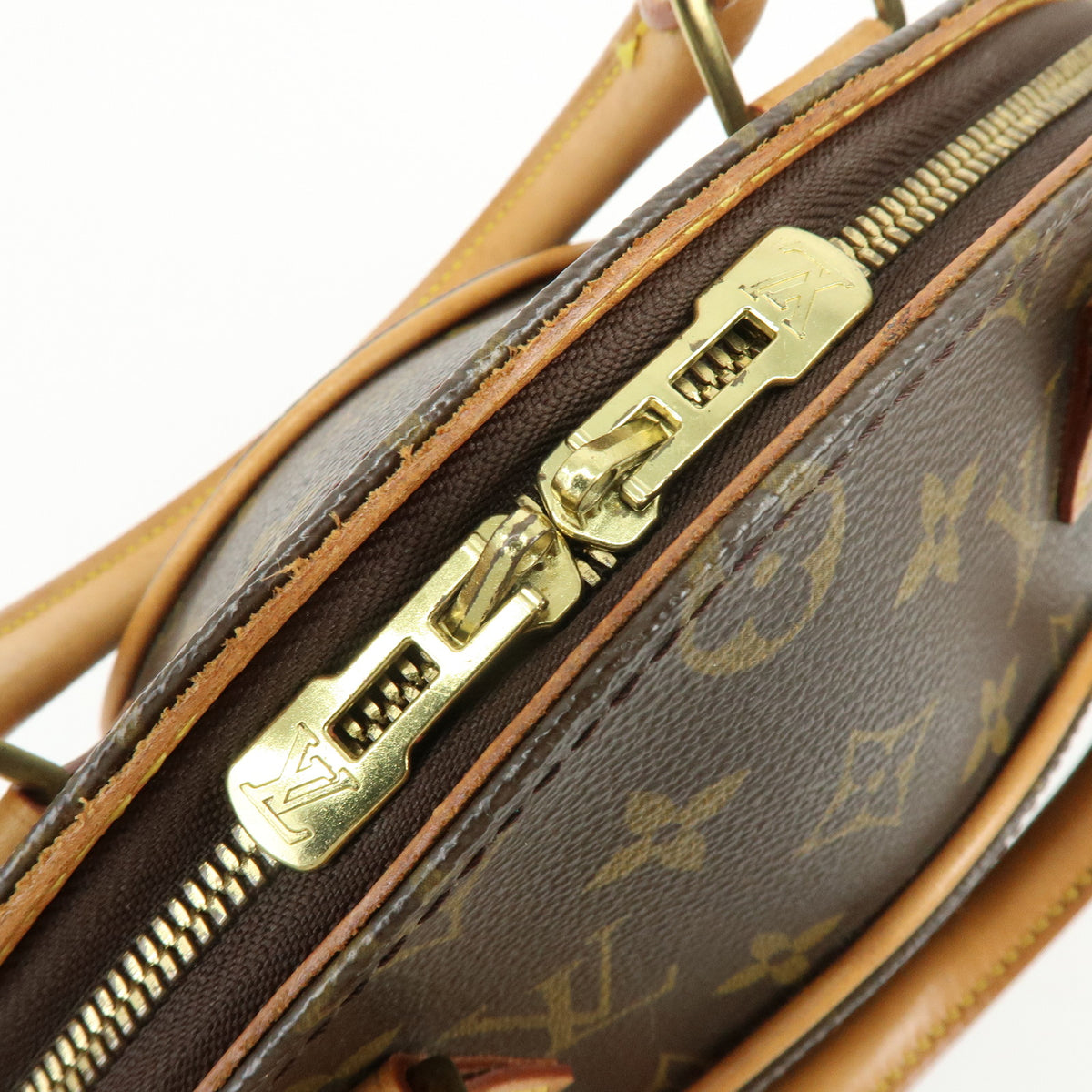 Louis Vuitton Monogram Ellipse PM Hand Bag Brown M51127