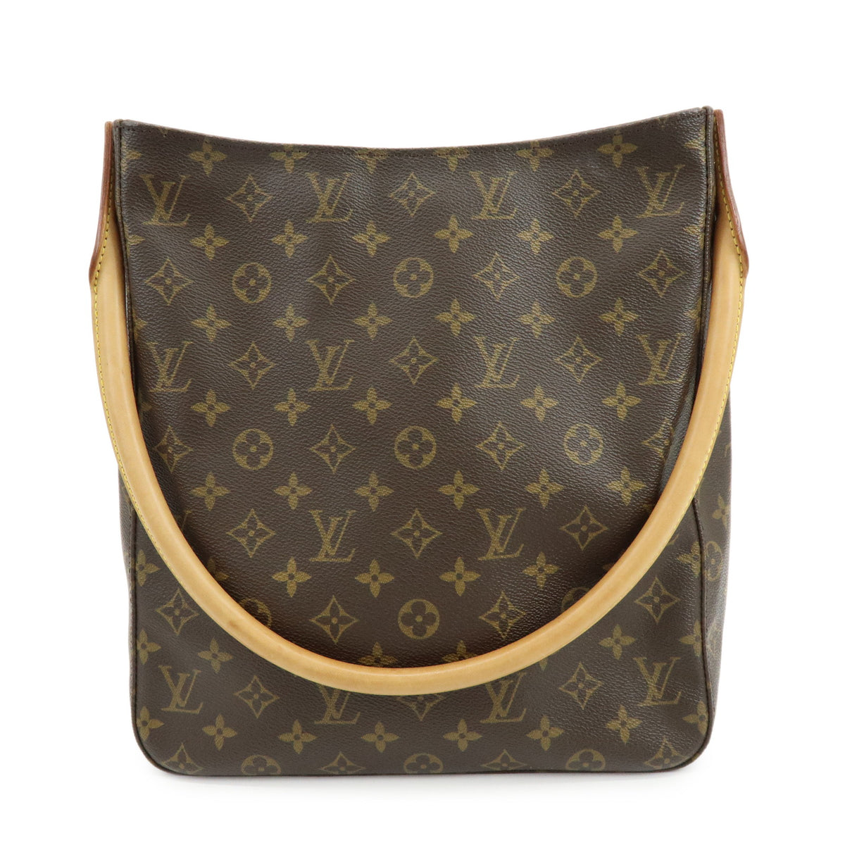 Louis Vuitton Monogram Looping GM Shoulder Bag Hand Bag Brown M51145
