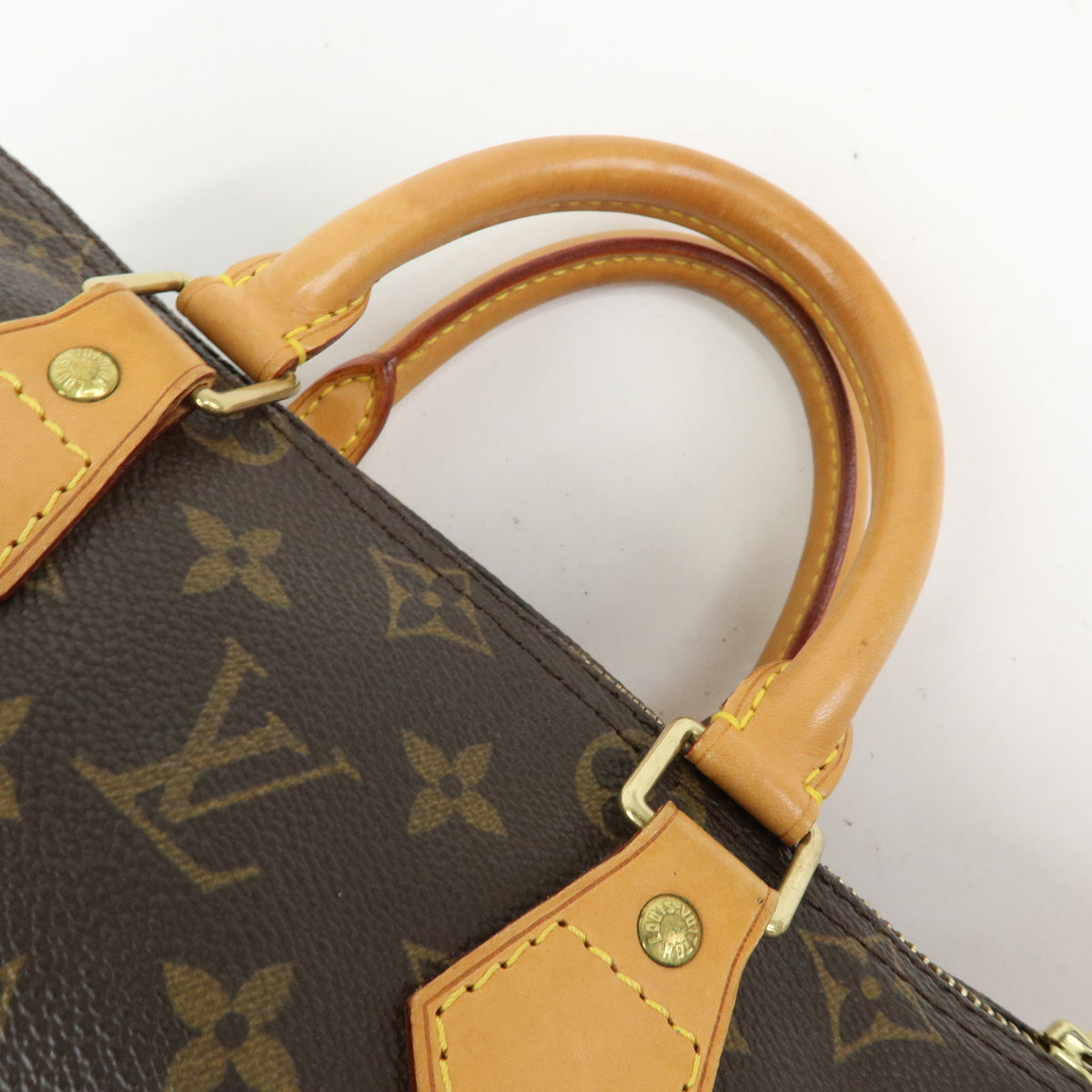 Louis Vuitton Monogram Speedy 25 Boston Bag Hand Bag Brown M41528