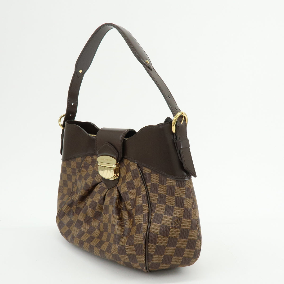 Louis Vuitton Damier Sistina MM Shoulder Bag Damier Ebene N41541