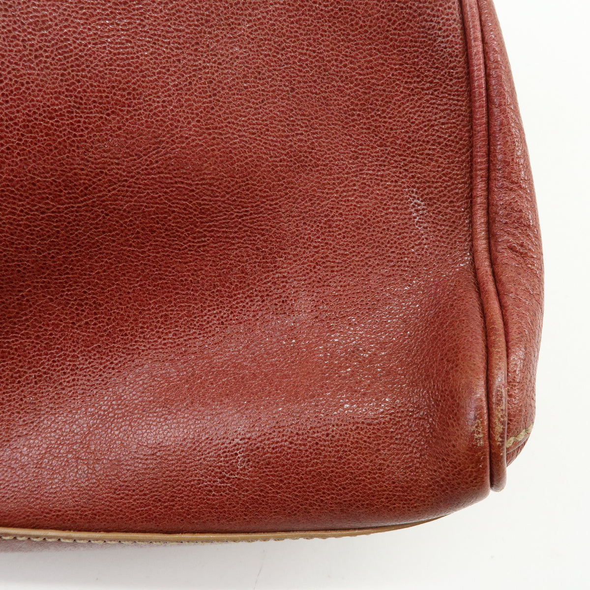 Cartier Marcello de Cartier Leather Hand Bag Tote Bag Red
