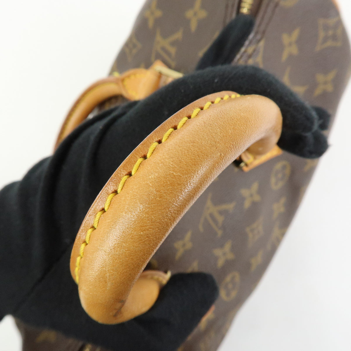 Louis Vuitton Monogram Speedy 25 Boston Bag Hand Bag Brown M41528