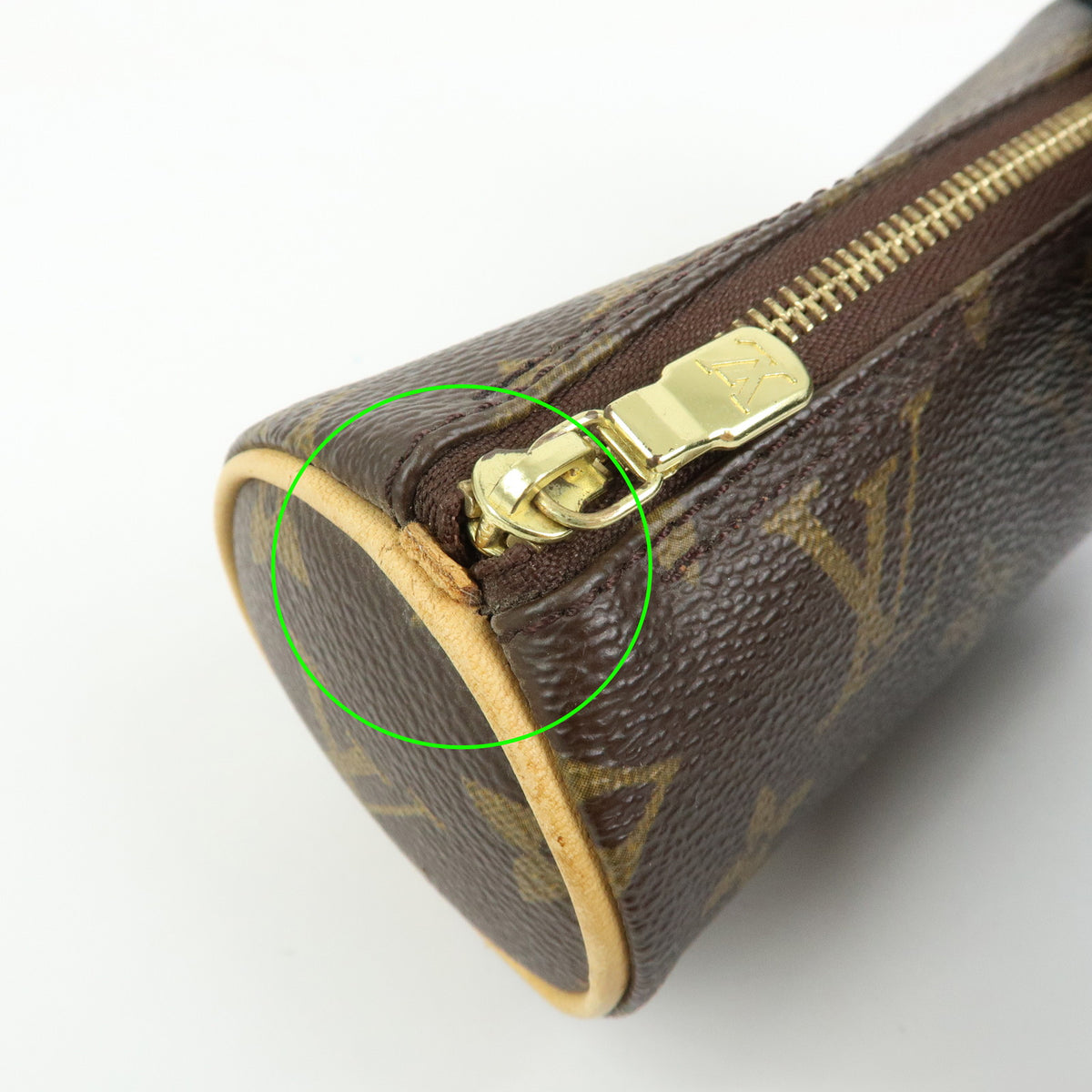 Louis Vuitton Lot of 3 Monogram Taiga Pouch Key Case Brown Epicea