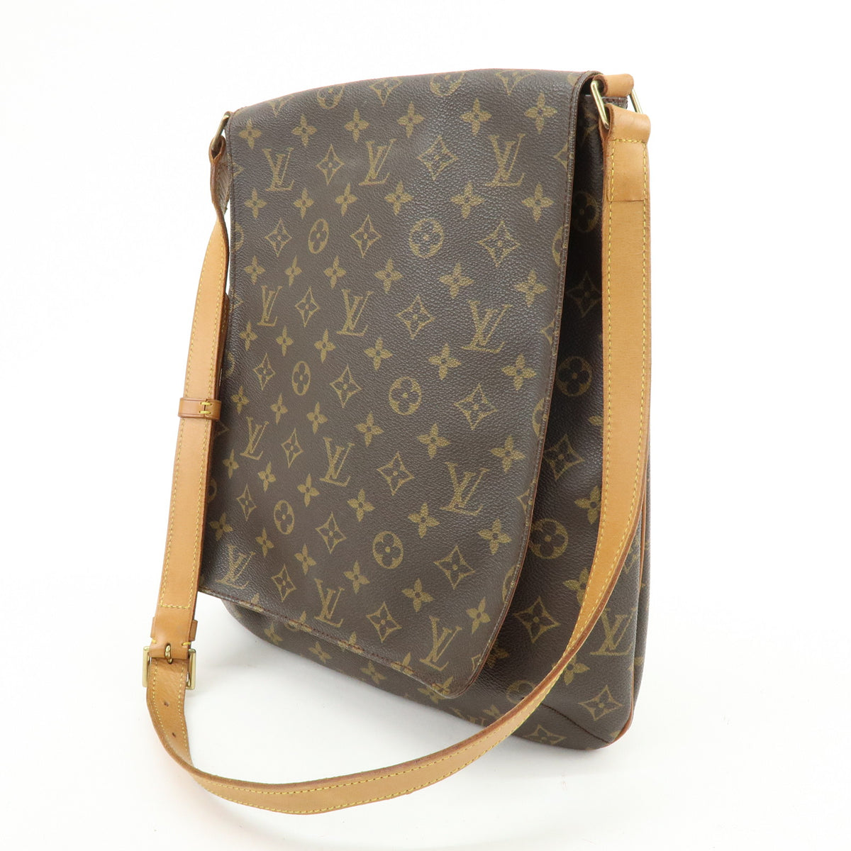 Louis Vuitton Monogram Musette Shoulder Bag Crossbody Bag Brown M51256