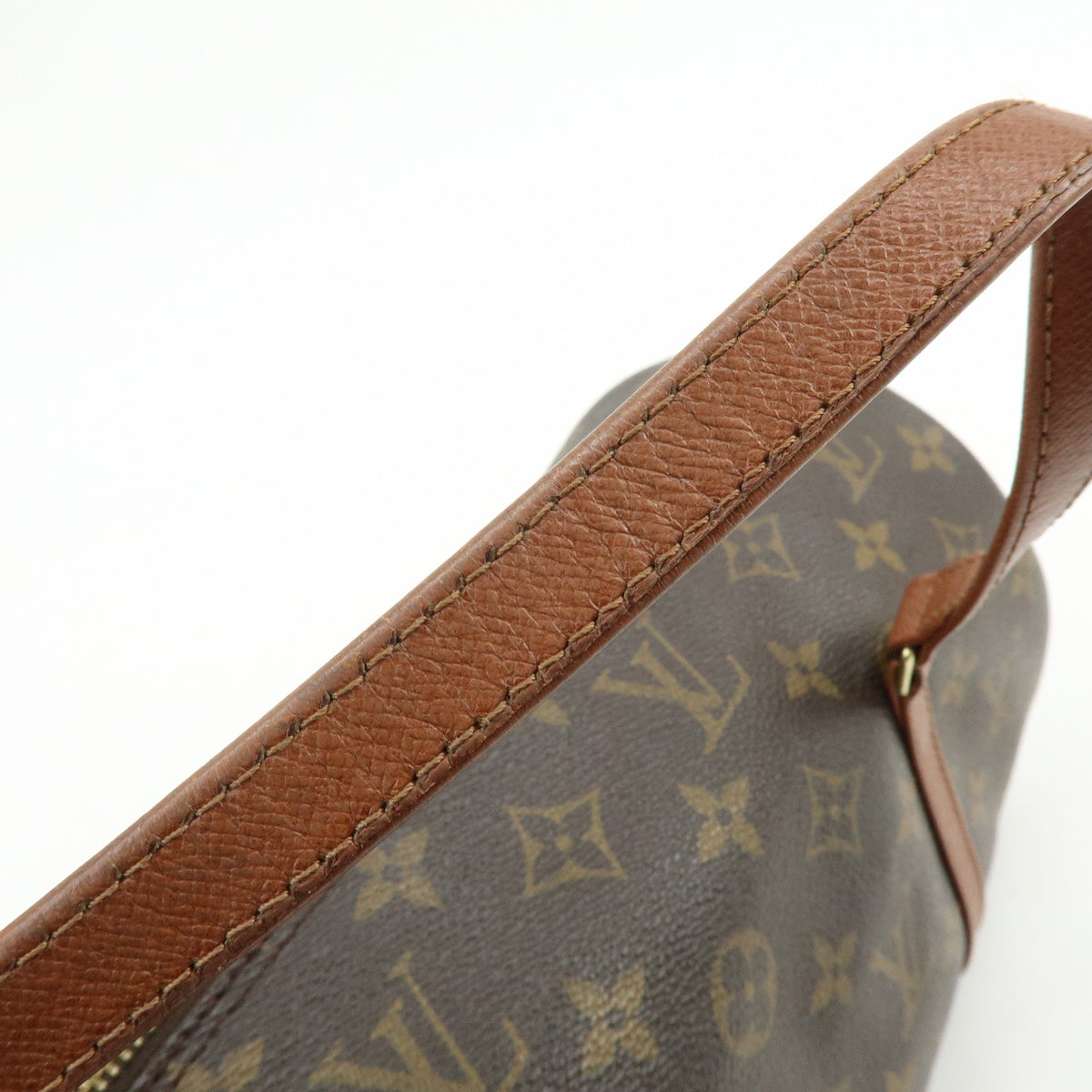 Louis Vuitton Monogram Papillon 30 Hand Bag Brown M51365