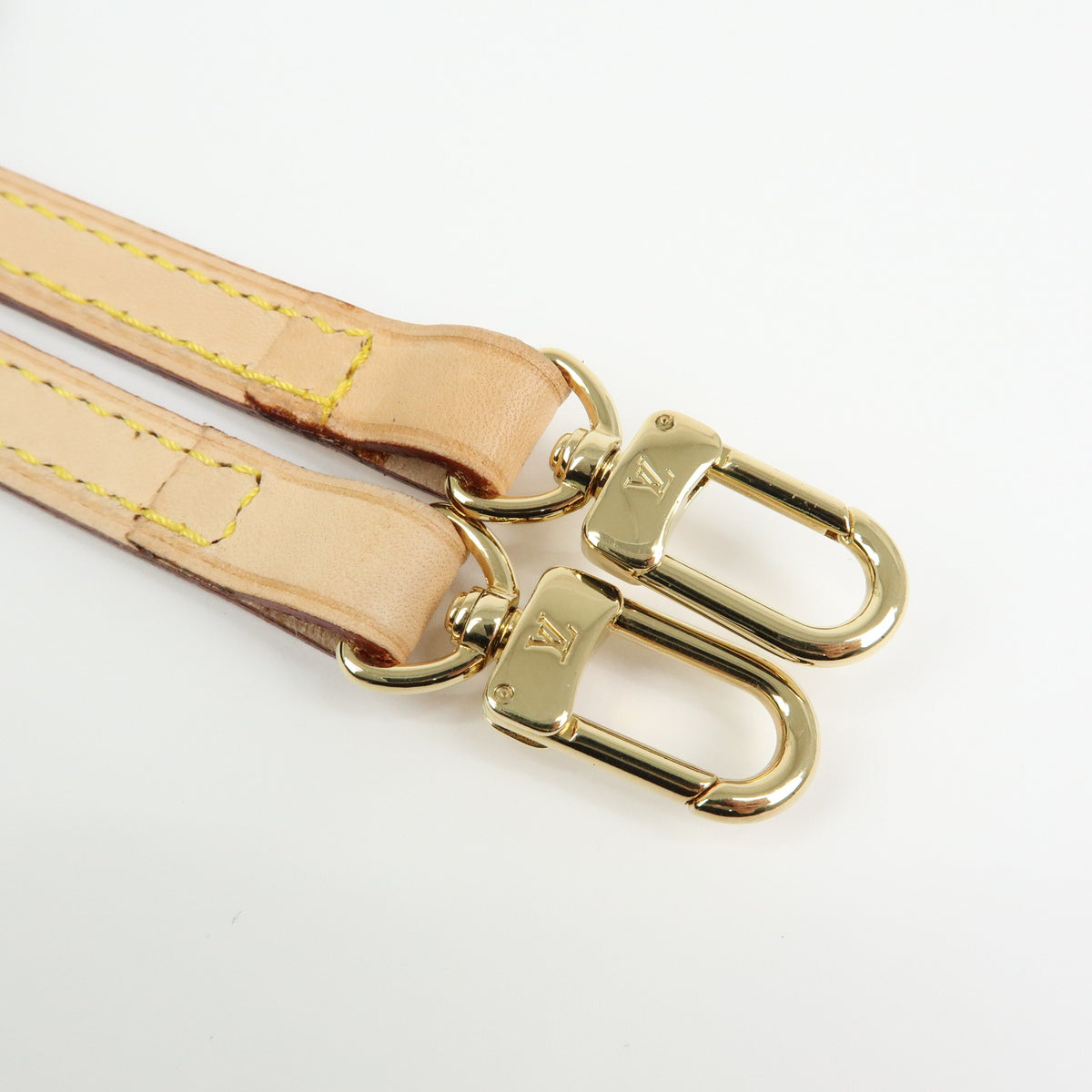 Louis Vuitton Nume Leather Shoulder Strap 120cm Natural J00145