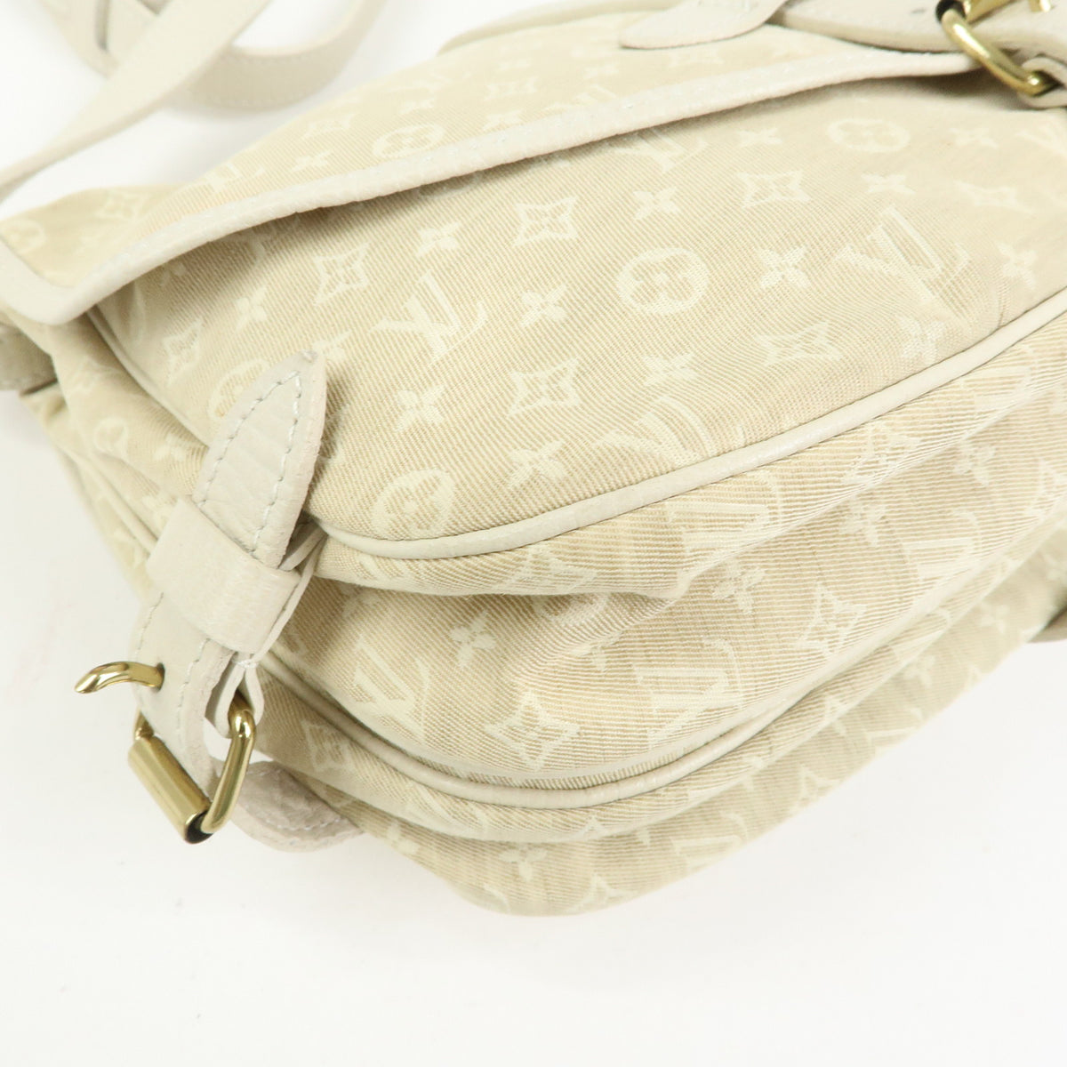 Louis Vuitton Monogram Mini Lin Saumur 30 Shoulder Bag Dune M95314