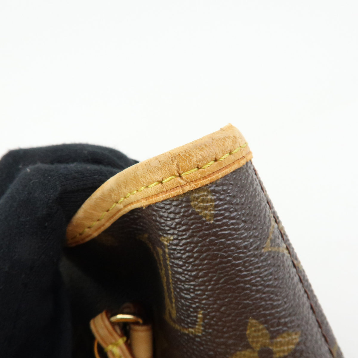 Louis Vuitton Monogram Neverfull MM Tote Shoulder Bag Brown M40156