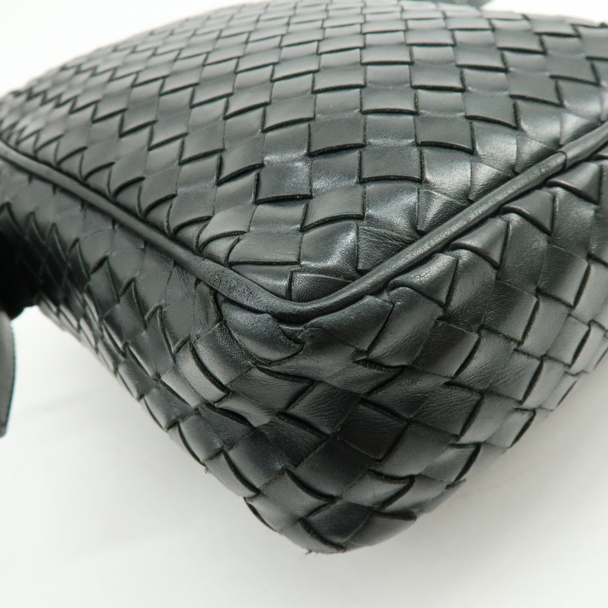 BOTTEGA VENETA Intrecciato Leather Shoulder Bag Crossbody Bag 163313