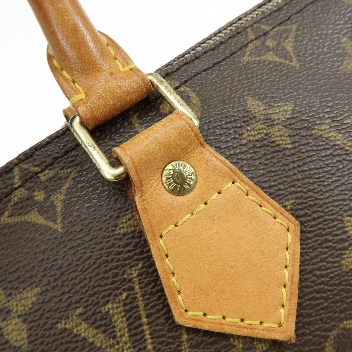 Louis Vuitton Monogram Speedy 25 Boston Bag Hand Bag Brown M41528