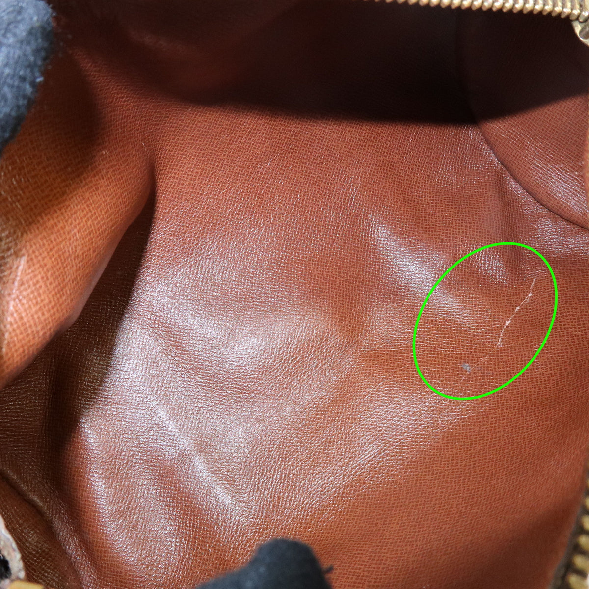 Louis Vuitton Monogram Papillon 22 Canvas Leather Hand Bag Brown M51367