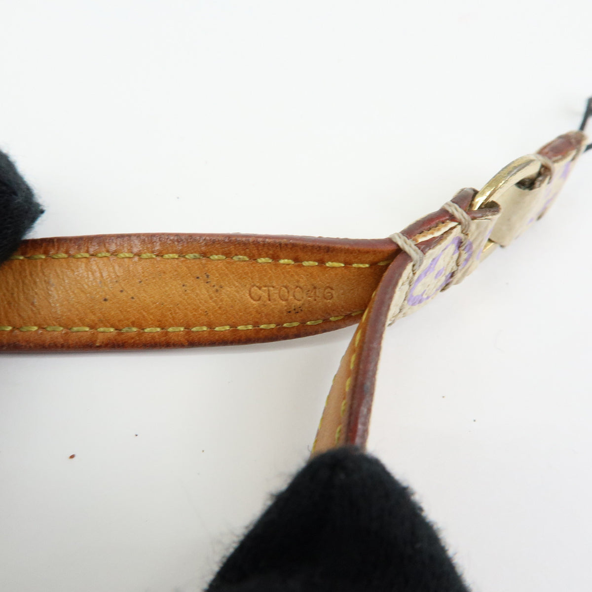 Louis Vuitton Monogram Multicolor Dragonne Telephone Strap Blanc M92597