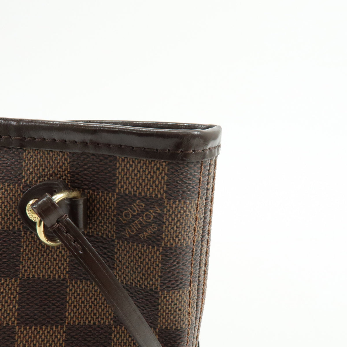 Louis Vuitton Damier Neverfull PM Tote Bag Shoulder Bag Ebene N51109