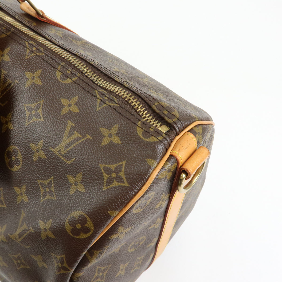 Louis Vuitton Monogram Keep All Bandouliere 50 Boston Bag M41416