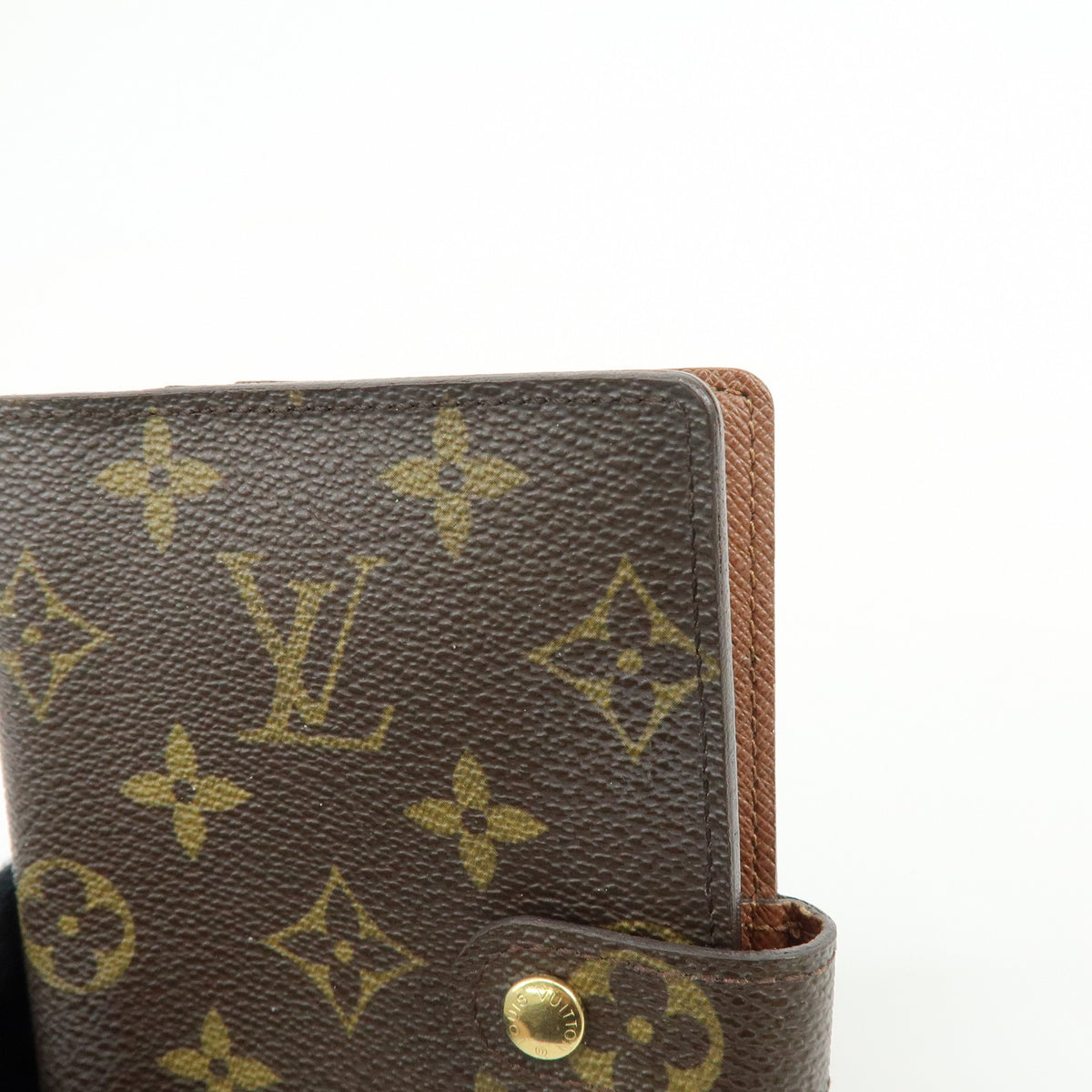 Louis Vuitton Monogram Agenda PM Planner Cover Brown R20005