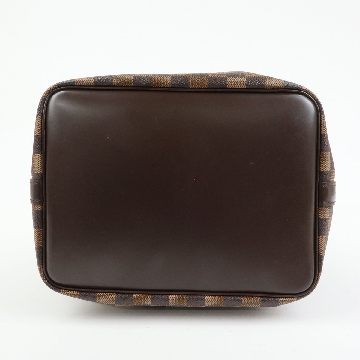 Louis Vuitton Damier Ebene Canvas Leather Petit Noe SPO Shoulder Bag