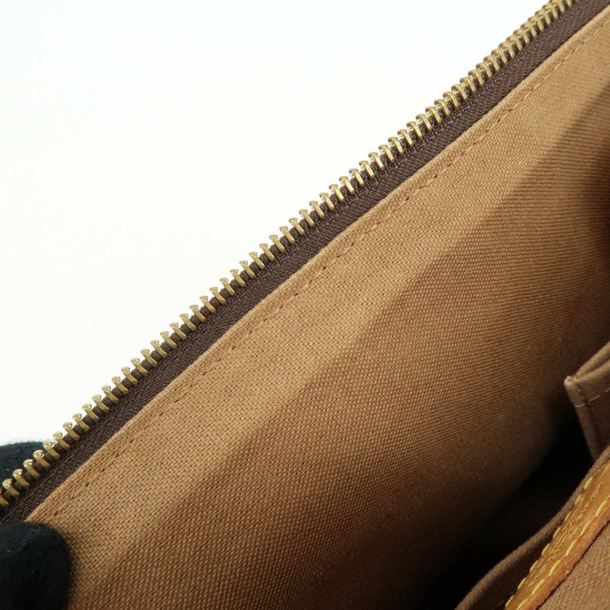 Louis Vuitton Monogram Popincourt Haut Shoulder Bag Brown M40007