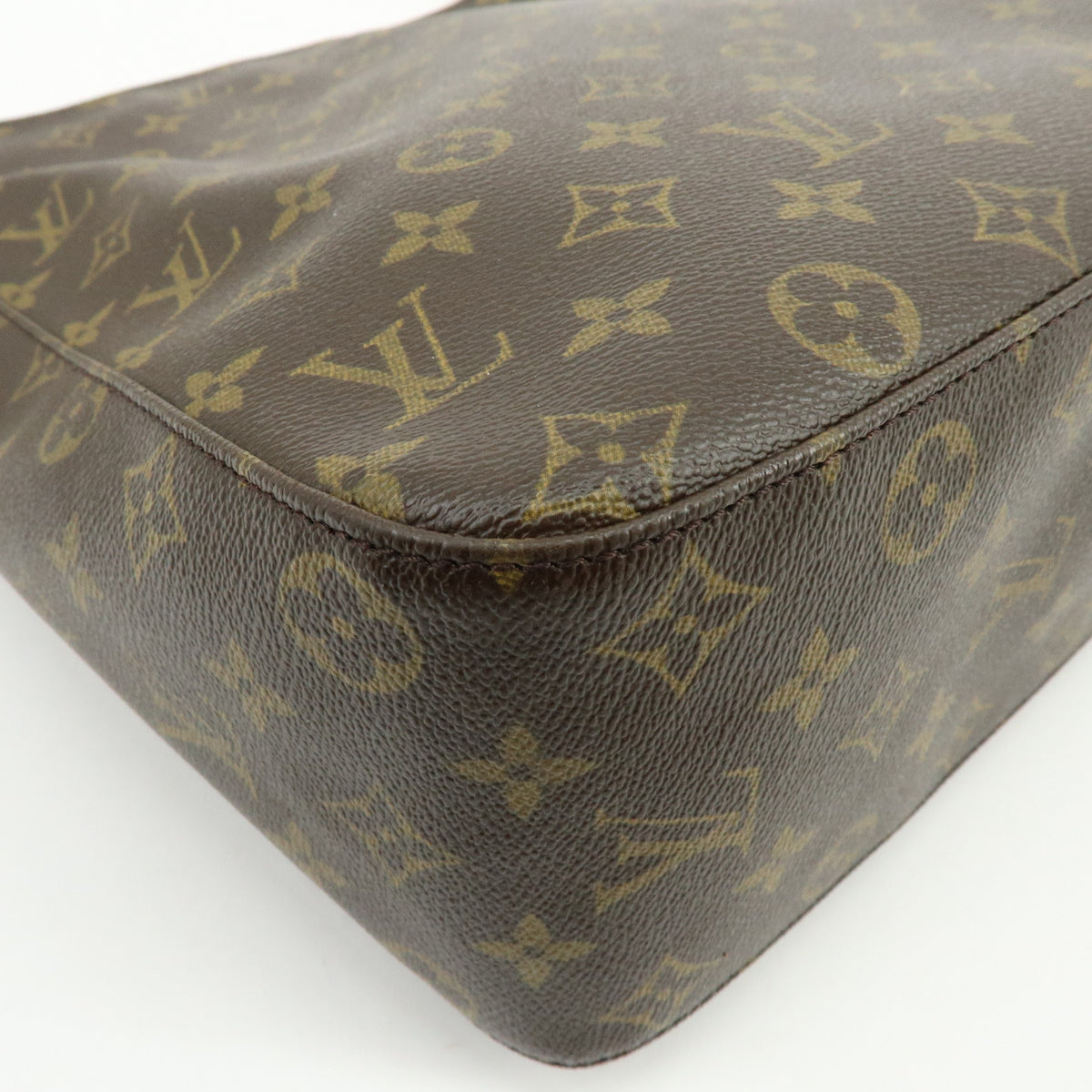Louis Vuitton Monogram Looping GM Shoulder Bag Brown M51145