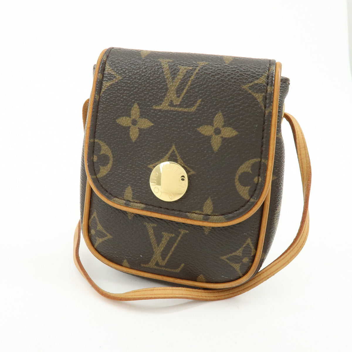 Louis Vuitton Monogram Pochette Cancun Shoulder Bag Pouch M60018