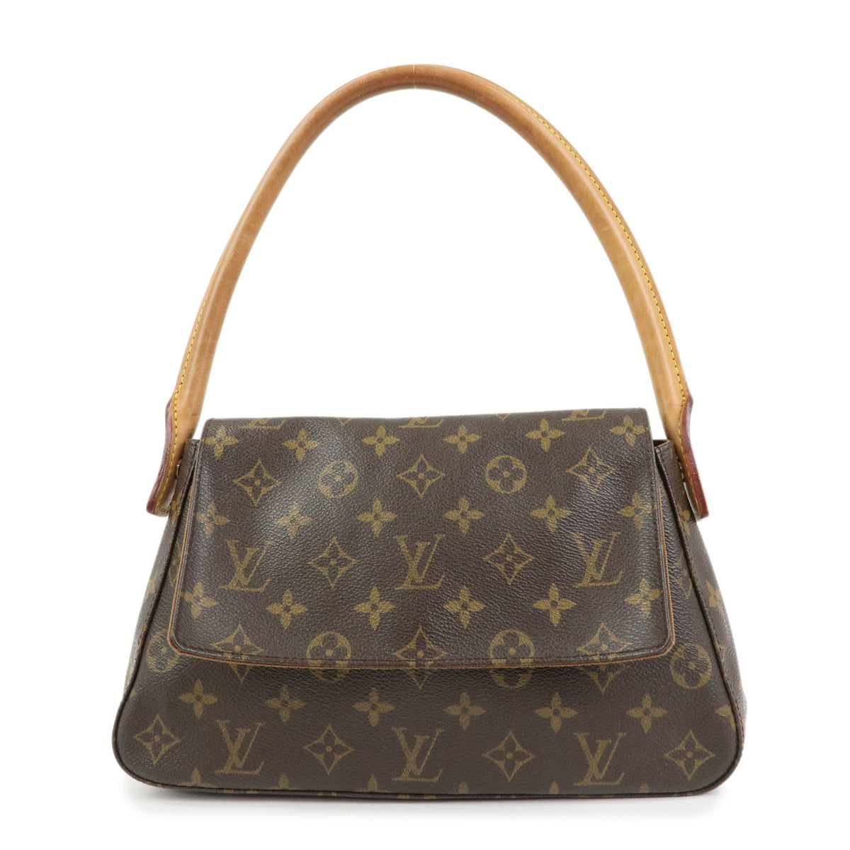 Louis Vuitton Monogram Mini Looping Shoulder Bag Brown M51147
