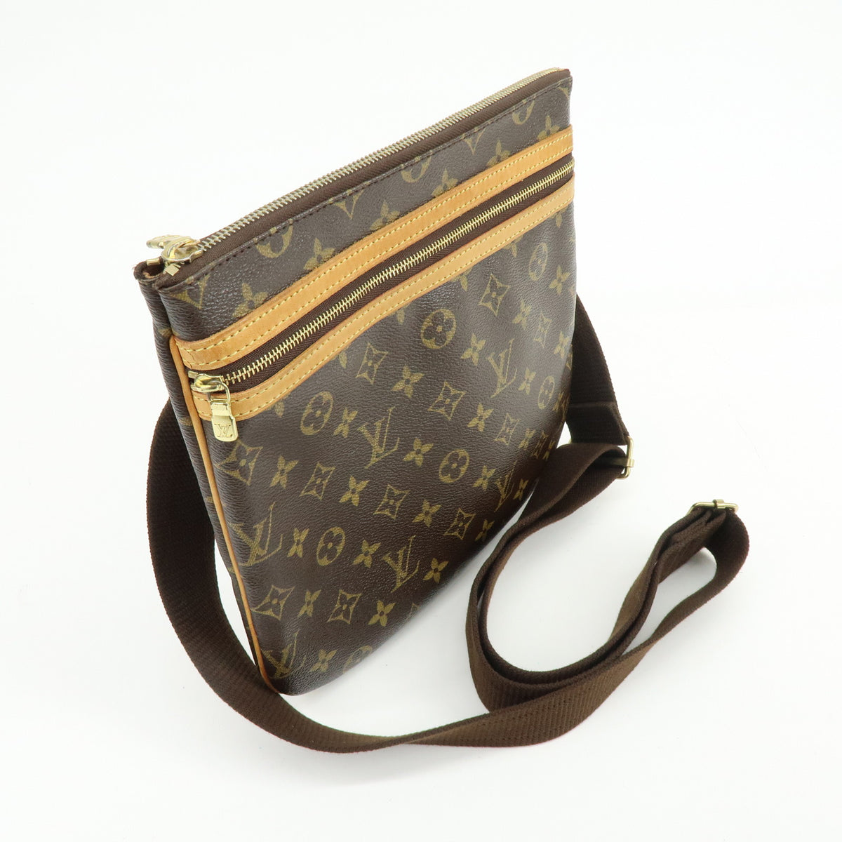 Louis Vuitton Monogram Pochette Bosphore Shoulder Bag M40044