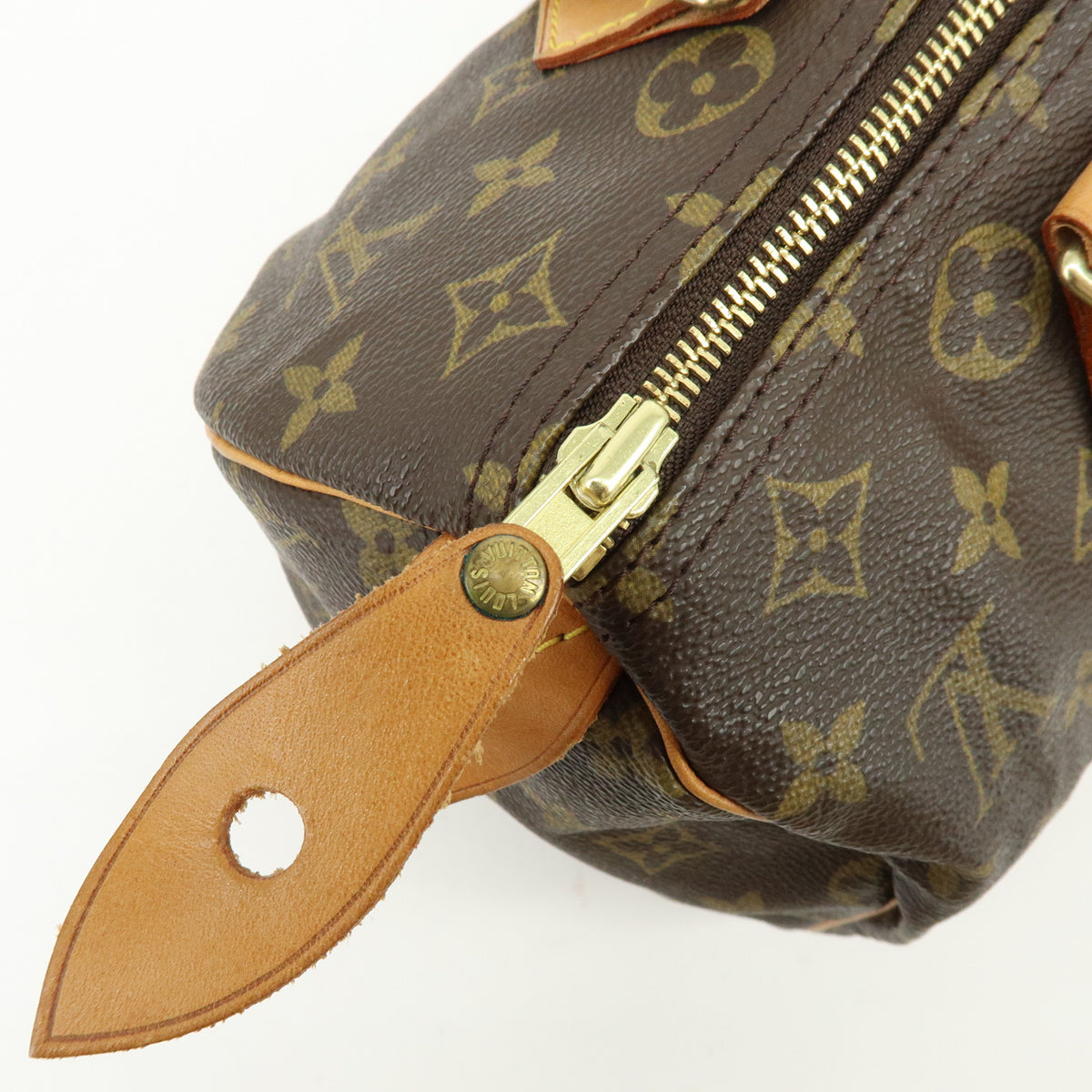 Louis Vuitton Monogram Speedy 30 Boston Bag Hand Bag Brown M41526