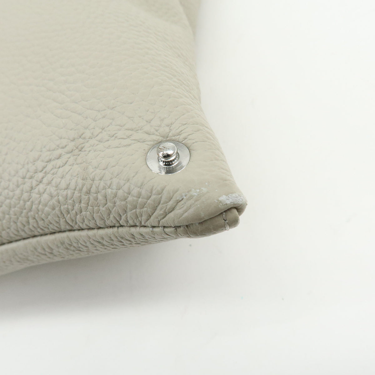 Maison Margiela MM6 Leather Japanese Tote Bag Shoulder Bag Grey