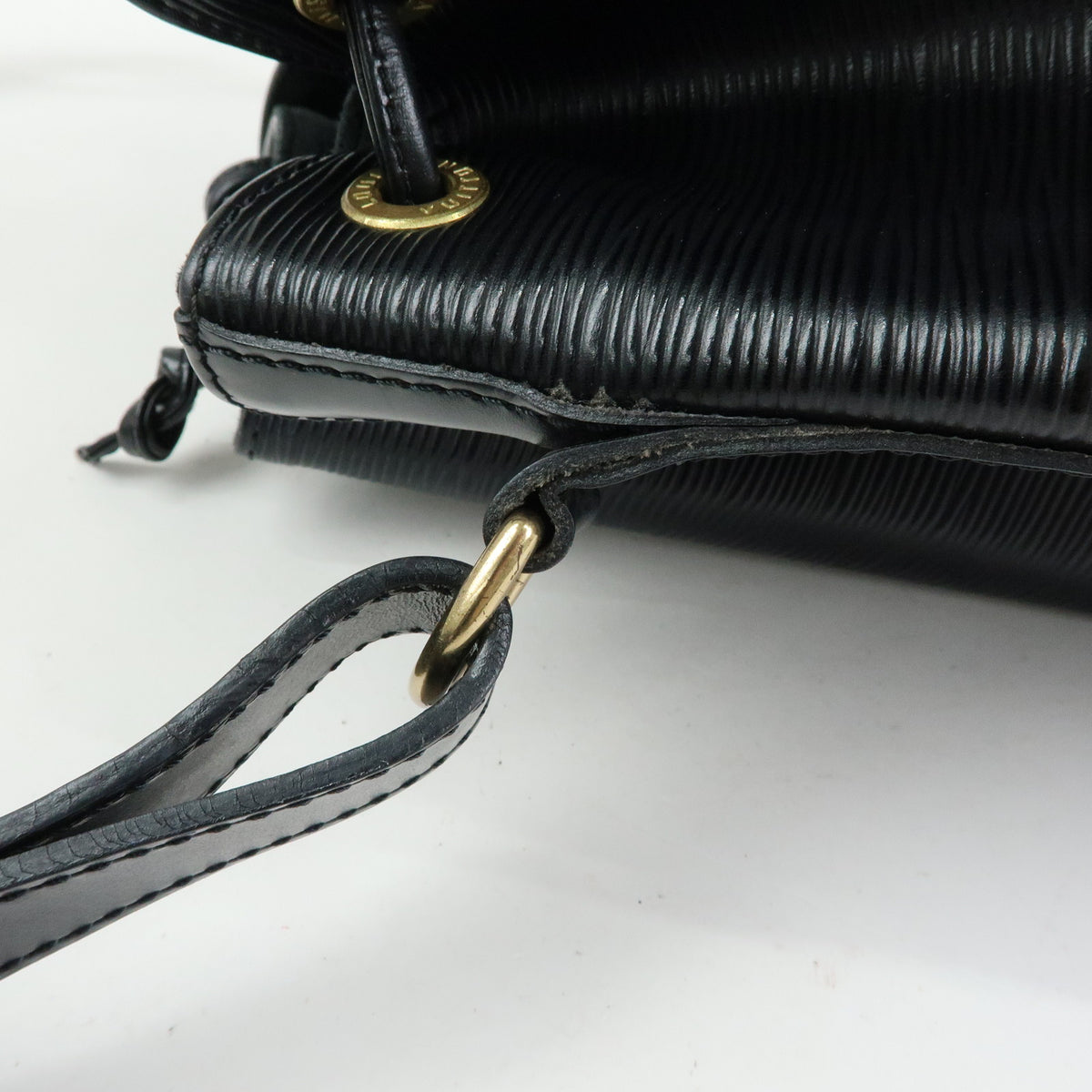 Louis Vuitton Epi Noe Leather Shoulder Bag Hand Bag Noir Black M59002