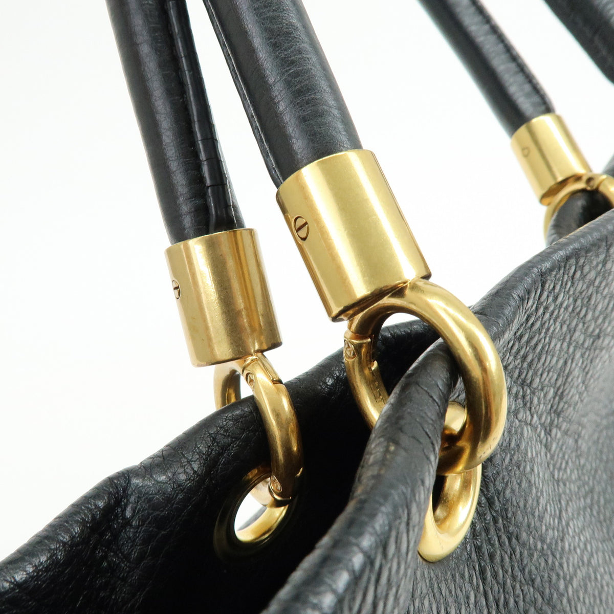 MARC by MARC JACOBS Top Handle Leather 2Way Bag Shoulder Bag Black
