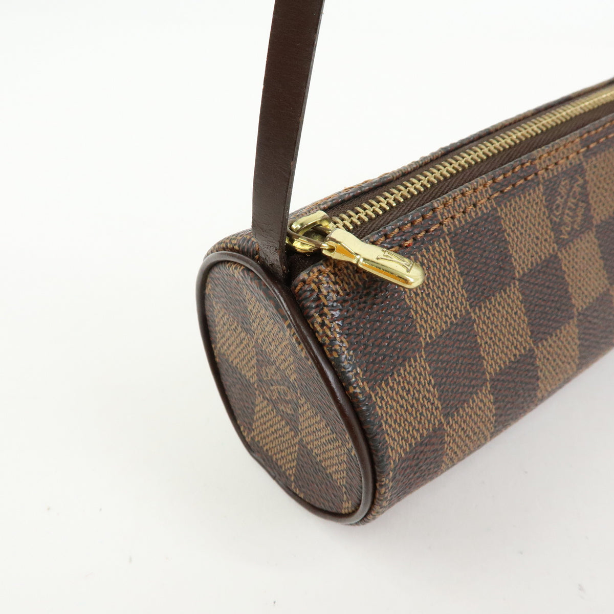 Louis Vuitton Damier Mini Pouch for Papillon Bag Brown