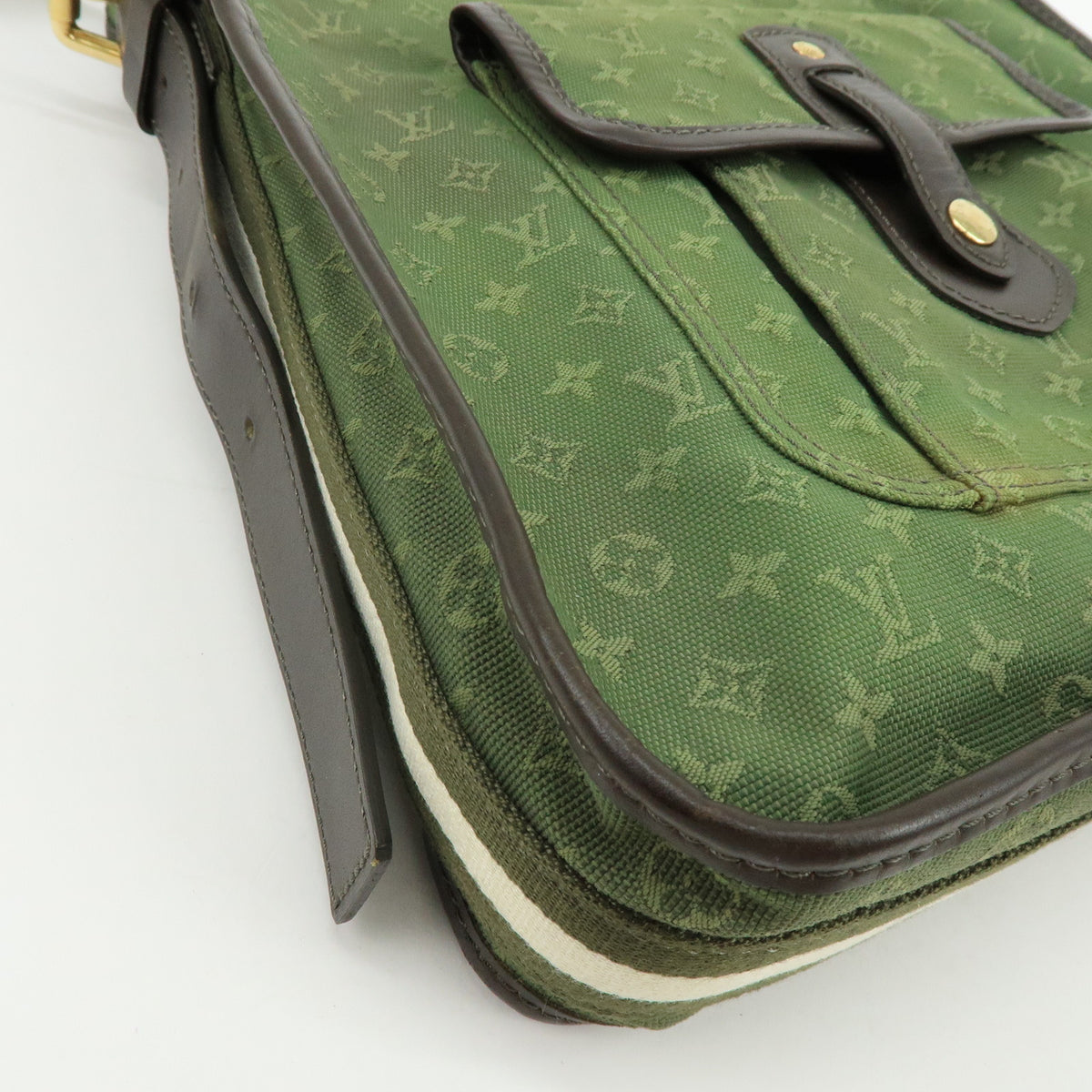 Louis Vuitton Monogram Mini Buzzas Marie Kate Shoulder Bag Khaki M92322
