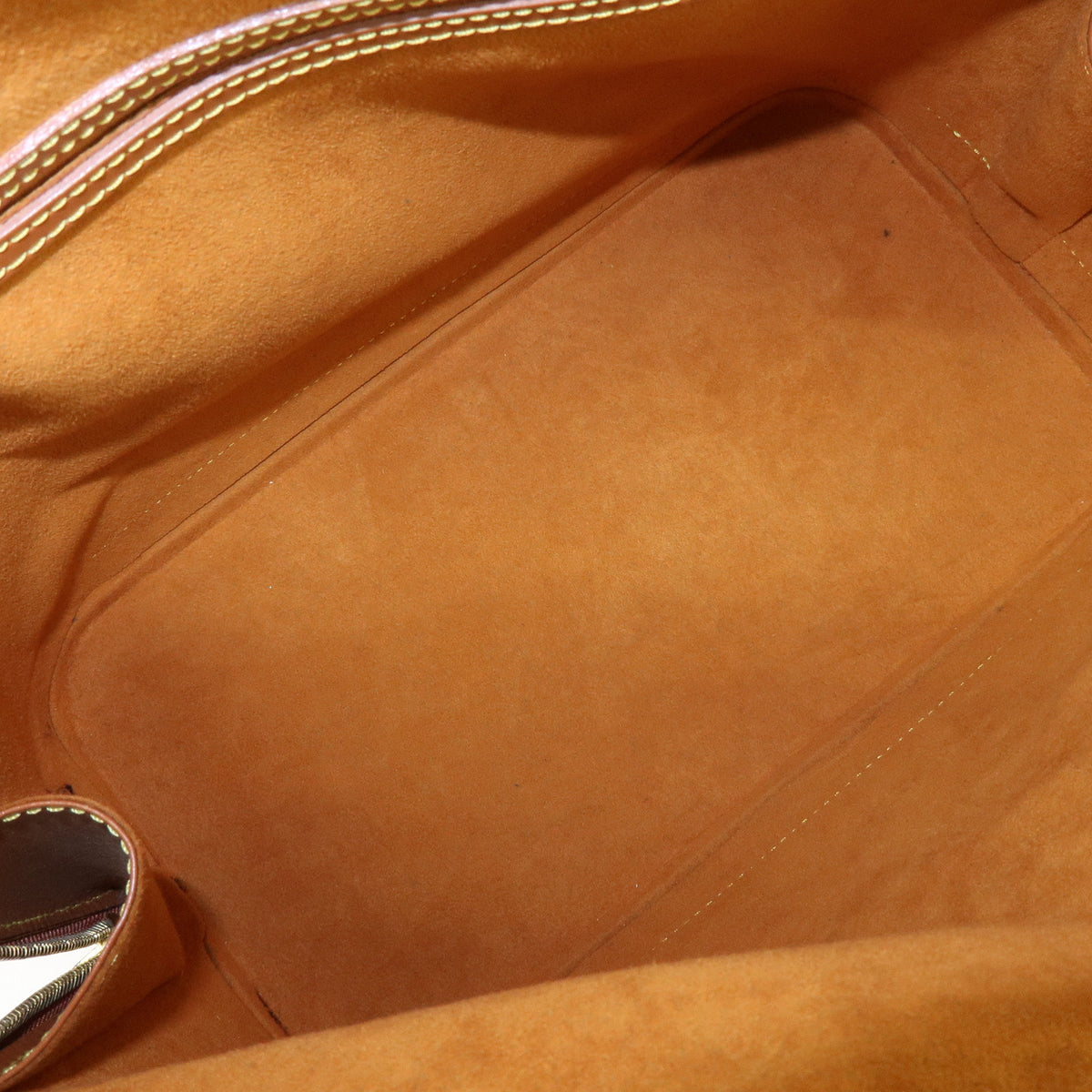 Louis Vuitton Epi Alma PM Hand Bag Zipang Gold M52148