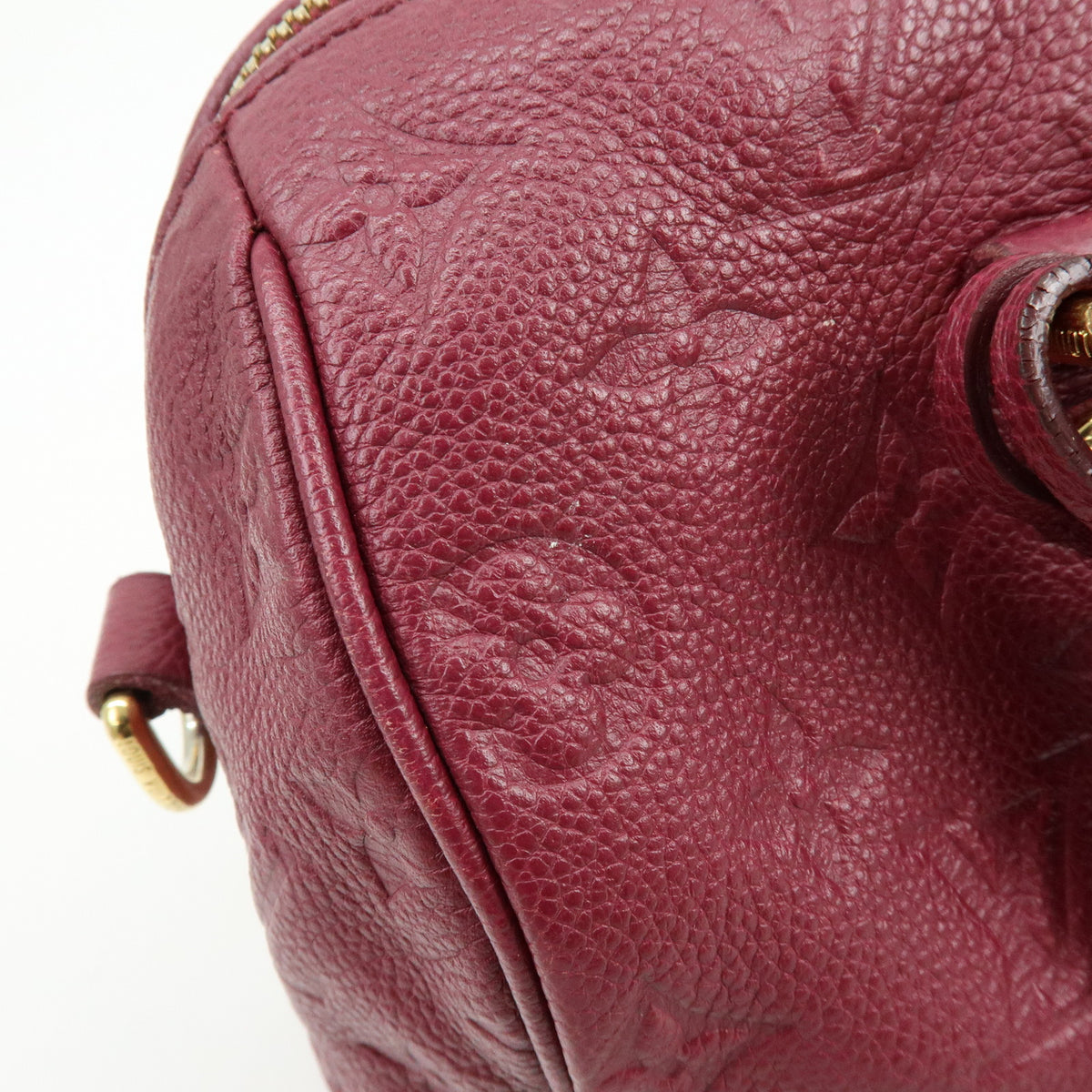 Louis Vuitton Monogram Empreinte Speedy Bandouliere 25 Aurore M40764