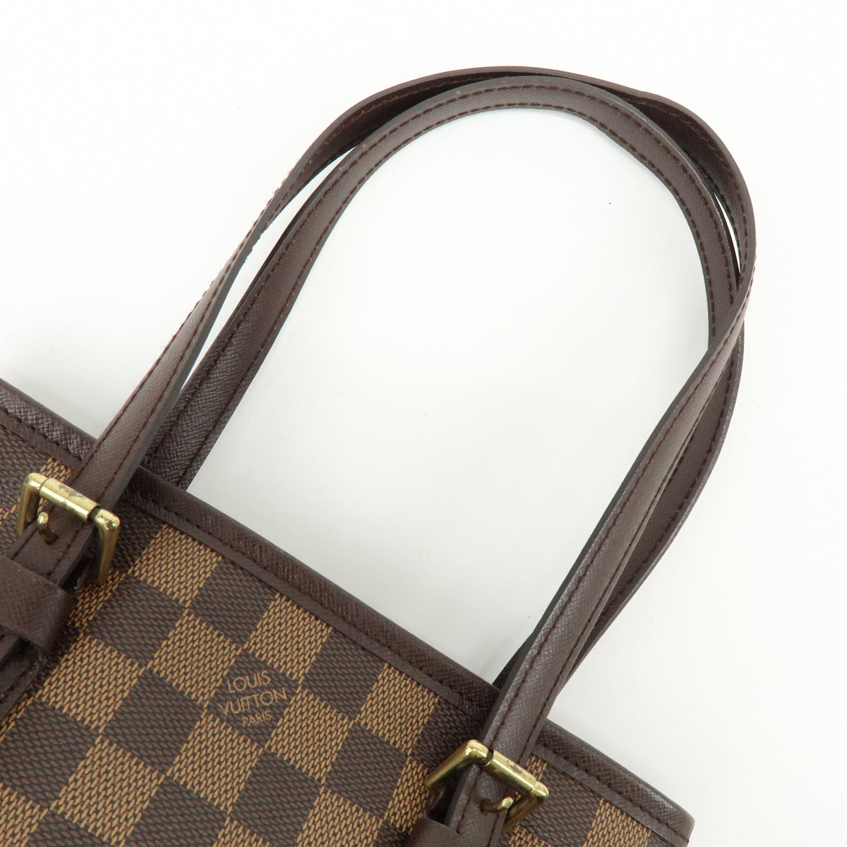 Louis Vuitton Damier Ebene Marais Tote Bag Hand Bag Brown N42240