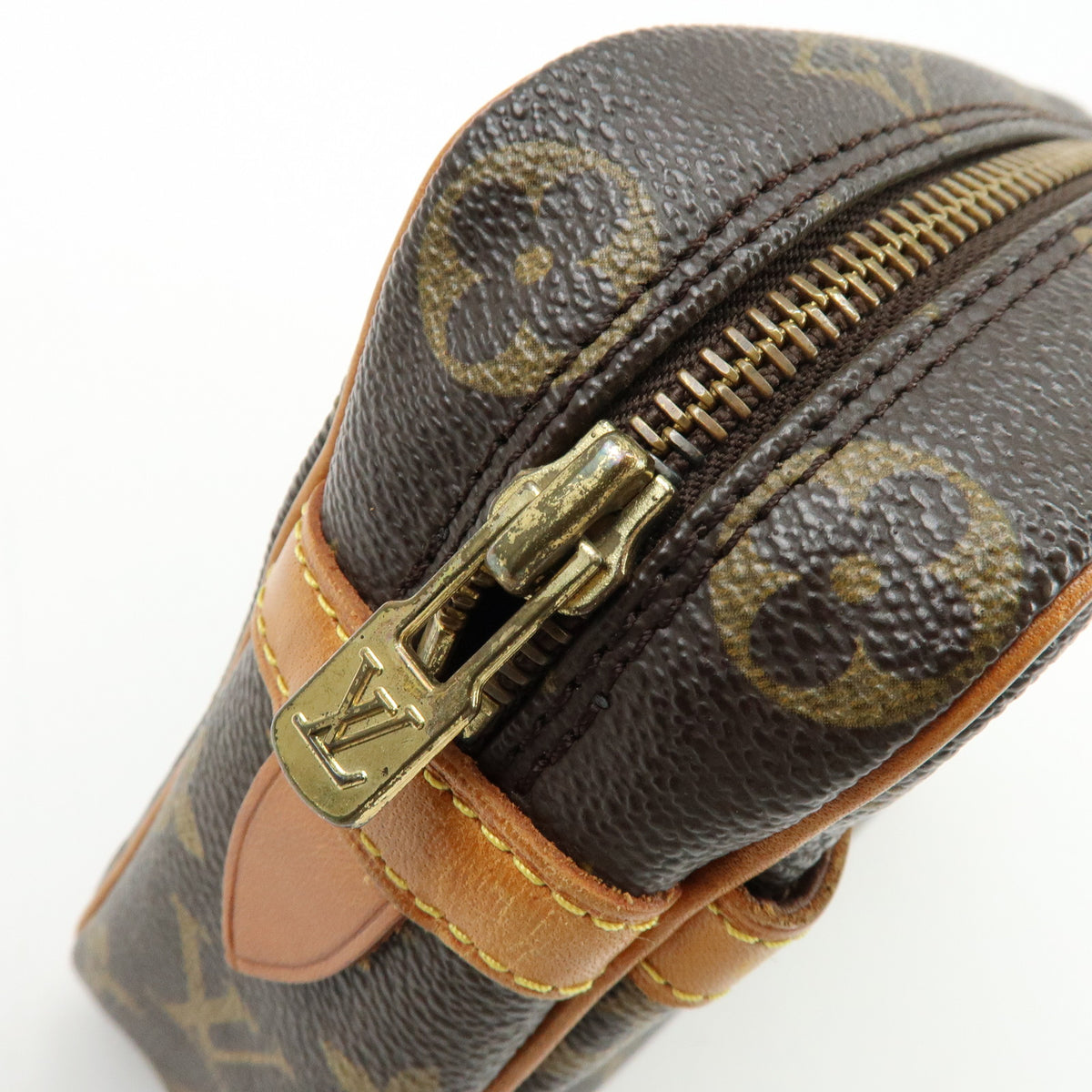 Louis Vuitton Monogram Compiegne 23 Pouch Clutch Bag Brown M51847