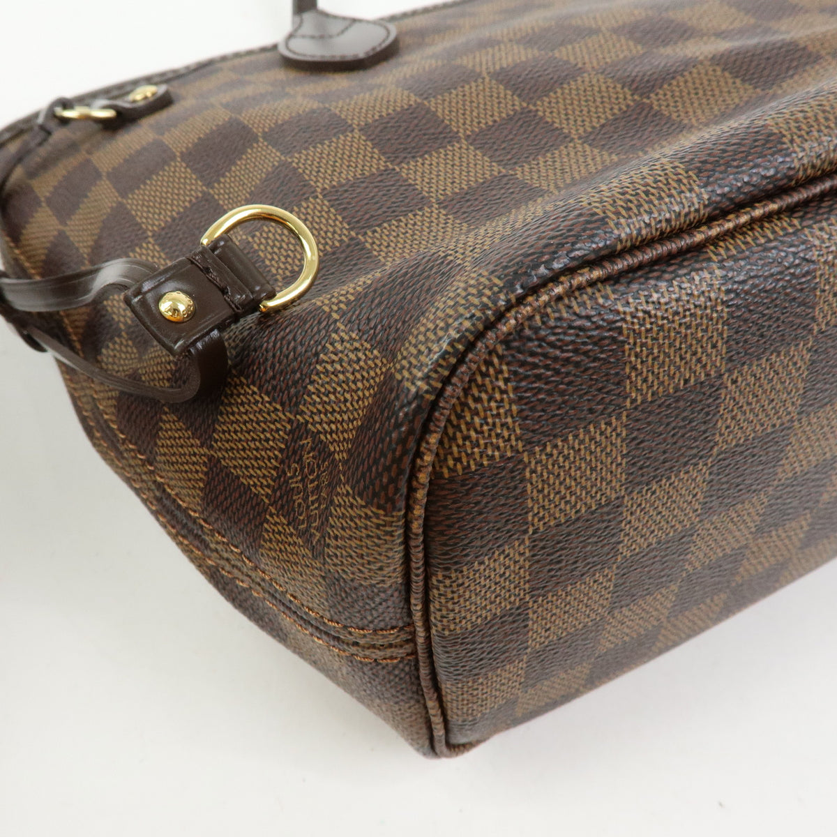 Louis Vuitton Damier Neverfull PM Tote Bag Shoulder Bag Ebene N51109