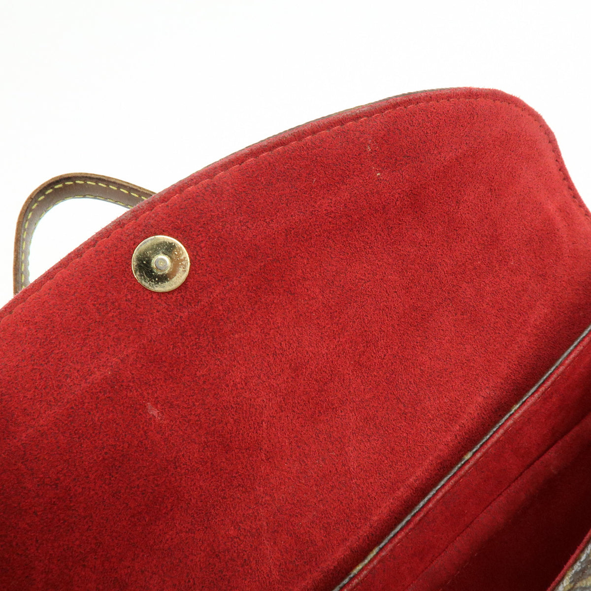 Louis Vuitton Monogram Canvas Sonatine Hand Bag Brown M51902