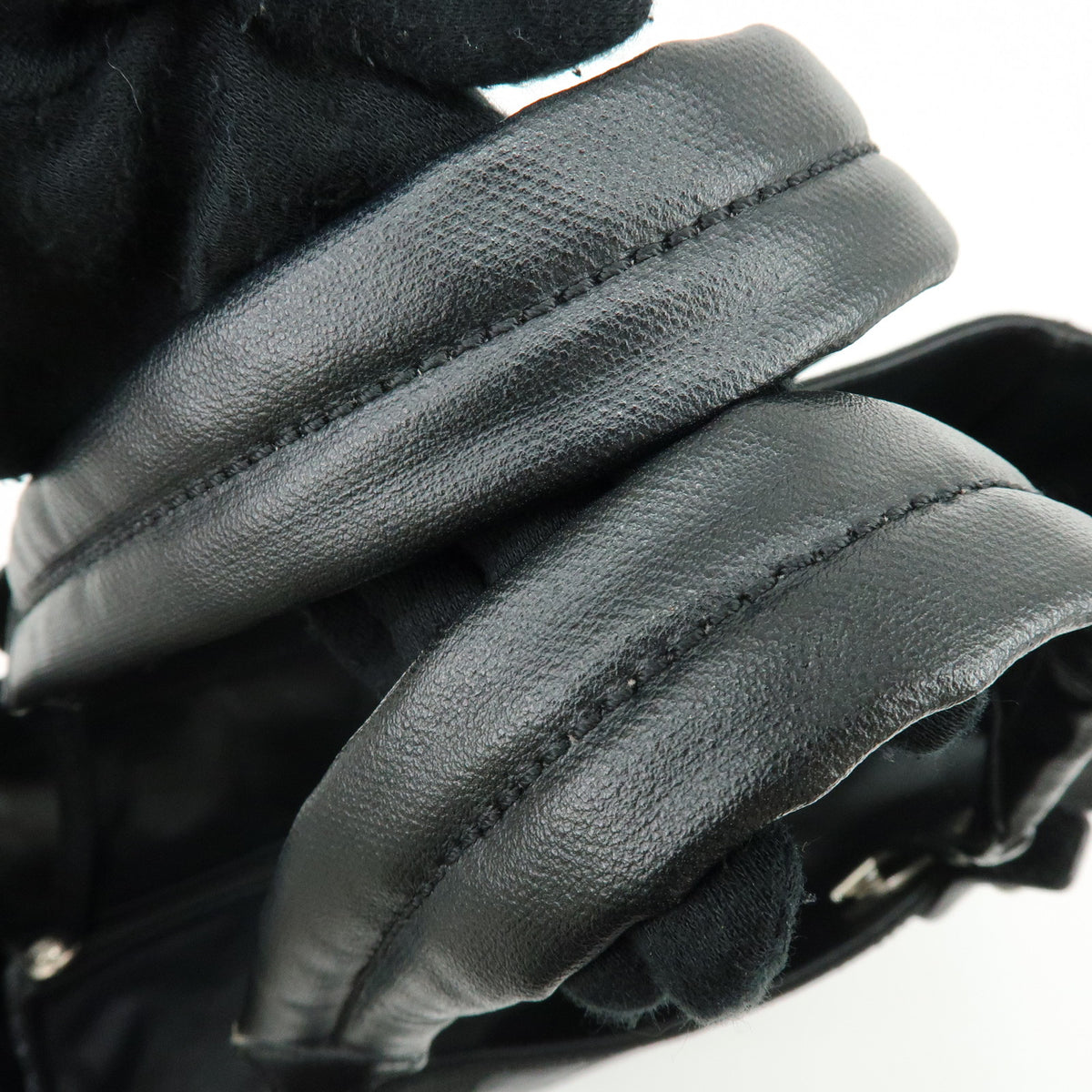 CHANEL Paris Biarritz MM PVC Leather Tote Bag Hand Bag Black A34209