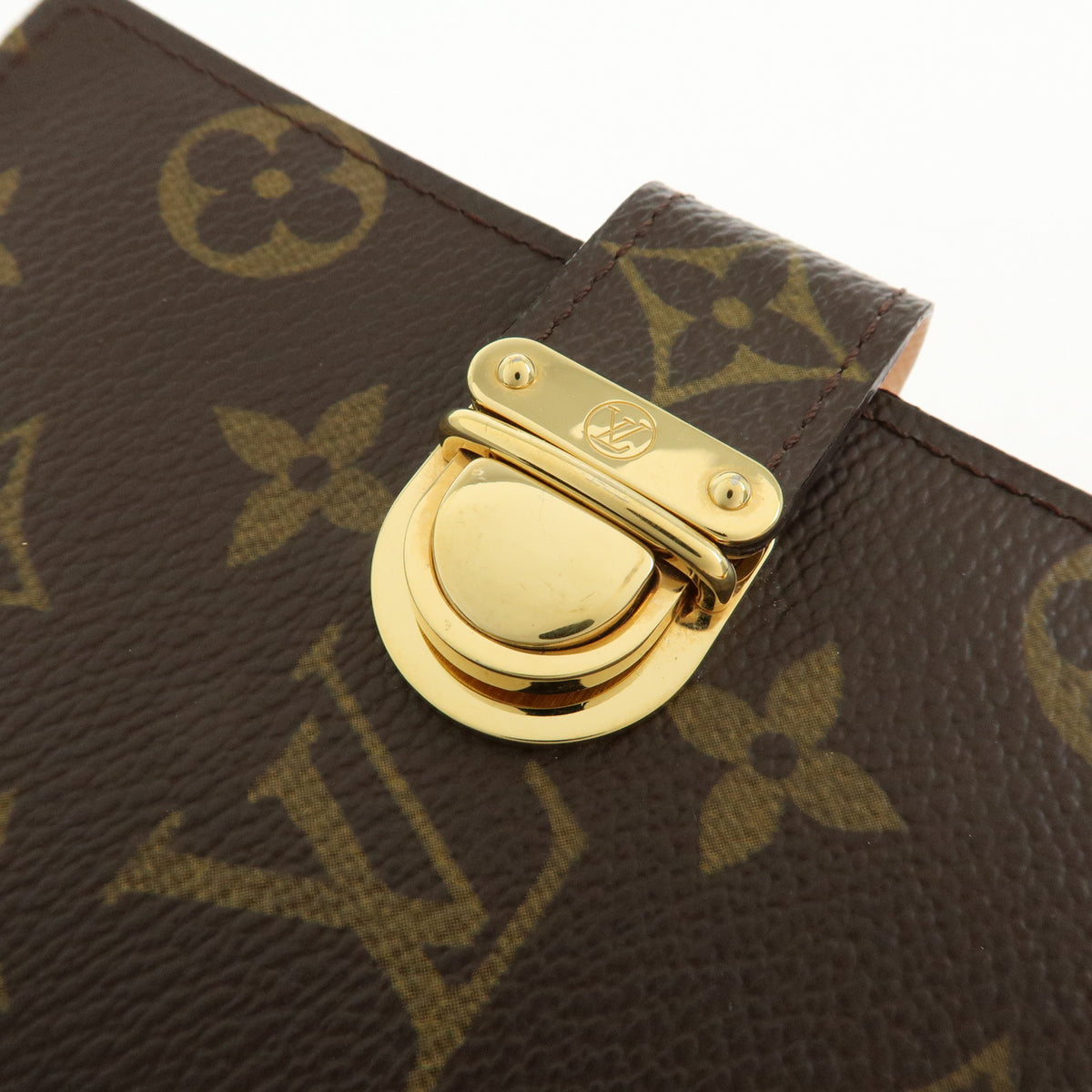 Louis Vuitton Monogram Agenda Koala PM Planner Cover Brown Pink R21013