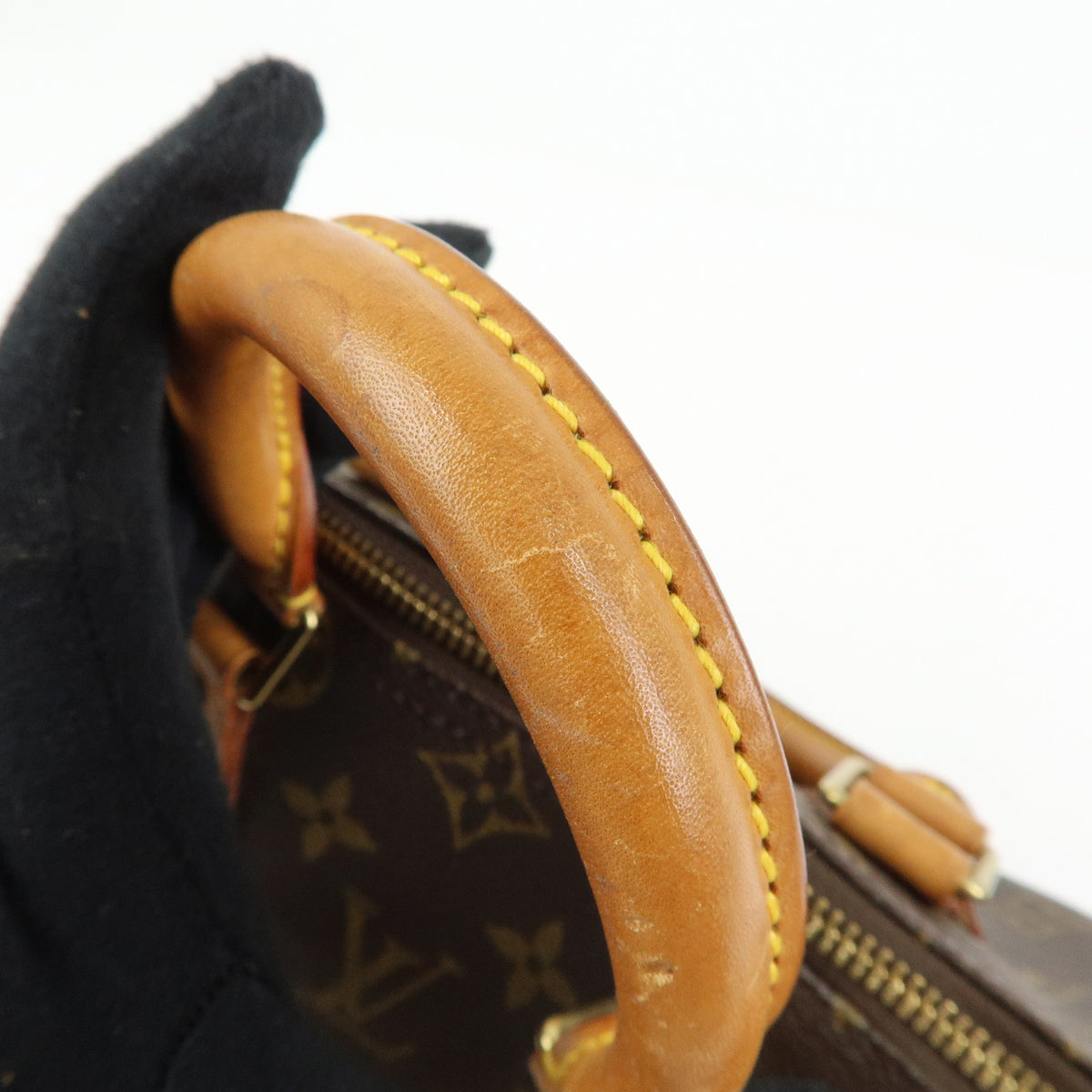 Louis Vuitton Monogram Speedy 25 Boston Bag Hand Bag Brown M41528