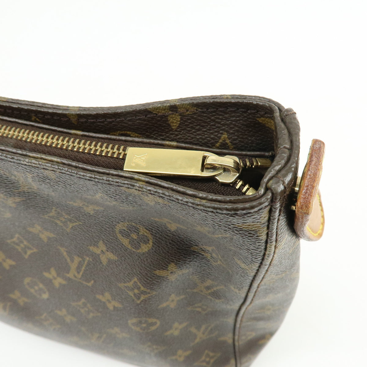 Louis Vuitton Monogram Looping GM Leather Shoulder Bag Brown M51145