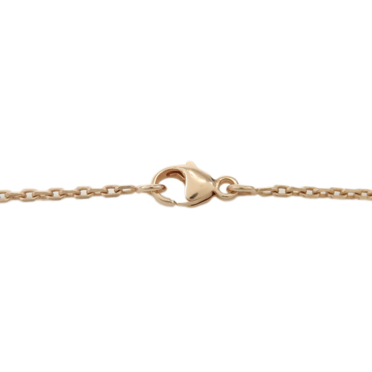 HERMES Mini Pop H Lacquer Metal Necklace Rose Pink Light Blue