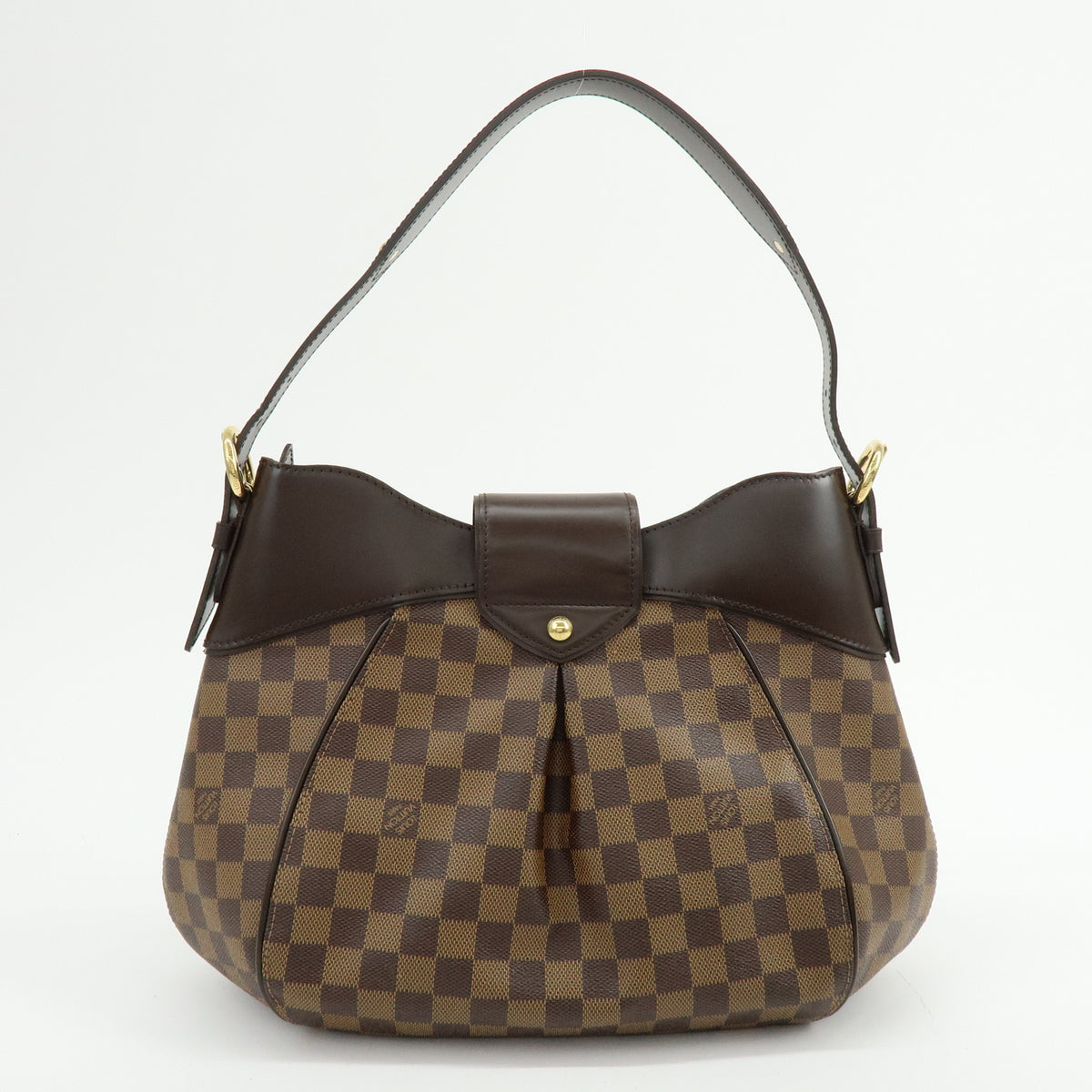 Louis Vuitton Damier Sistina MM Shoulder Bag Damier Ebene N41541