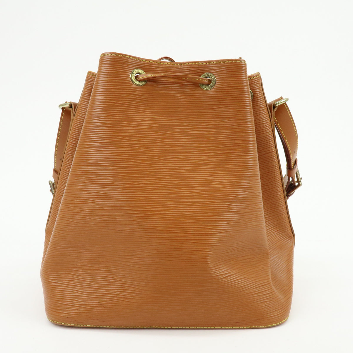 Louis Vuitton Epi Leather Petit Noe Shoulder Bag Zipang Gold M44108