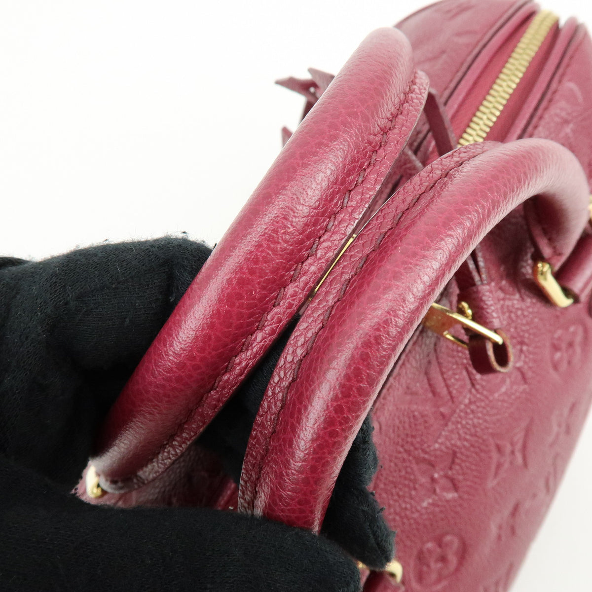 Louis Vuitton Monogram Empreinte Speedy Bandouliere 25 Aurore M40764